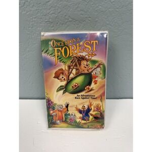 Vintage Once Upon A Forest VHS Tape Movie 1993 Clamshell